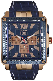 Cerruti 1881 Niebieski/Skóra CRA012SRBL03BLL