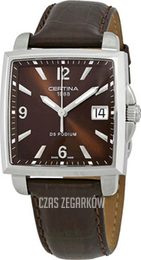Certina DS Podium Brązowy/Skóra 32x32 mm C001.310.16.297.00