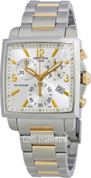 Certina DS Podium Srebrny/Stal w odcieniu złota 32x32 mm C001.317.22.037.00