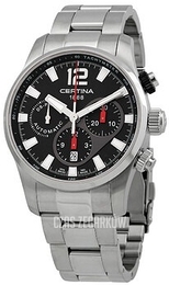 Certina DS Prince Czarny/Stal Ø43 mm C008.427.11.057.00