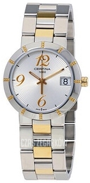 Certina DS Stella Biały/Stal w odcieniu złota Ø31 mm C009.210.22.032.00