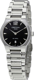 Certina DS Spel Lady Czarny/Stal Ø30 mm C012.209.11.057.00