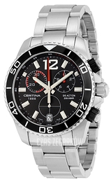 Certina DS Action Chrono Czarny/Stal Ø42.5 mm C013.417.11.057.00