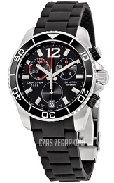 Certina DS Action Czarny/Guma Ø42.5 mm C013.417.17.057.00