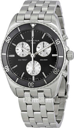 Certina DS First Czarny/Stal Ø41 mm C014.417.11.051.01