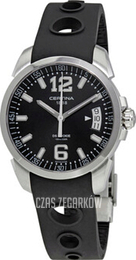 Certina DS Rookie Czarny/Guma Ø40 mm C016.410.17.057.00