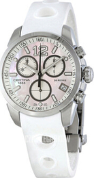 Certina DS Rookie Biały/Guma Ø40 mm C016.417.17.117.00