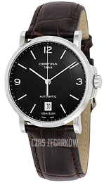 Certina DS Caimano Gent Czarny/Skóra Ø38 mm C017.407.16.057.00
