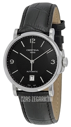 Certina DS Caimano Gent Czarny/Skóra Ø38 mm C017.407.16.057.01