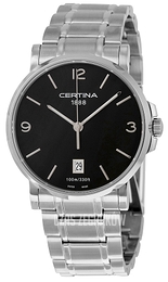 Certina DS Caimano Gent Czarny/Stal Ø38 mm C017.410.11.057.00