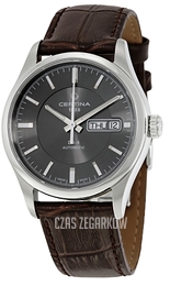 Certina DS 4 Szary/Skóra Ø38 mm C022.430.16.081.00