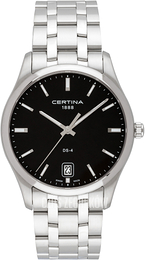 Certina DS 4 Czarny/Stal Ø40 mm C022.610.11.051.00