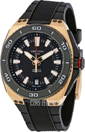 Certina DS Eagle Czarny/Guma Ø44 mm C023.710.37.051.00