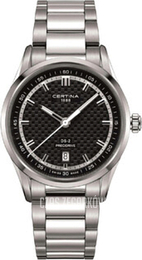 Certina DS 2 Czarny/Stal Ø40 mm C024.410.11.051.00
