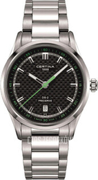 Certina DS 2 Czarny/Stal Ø40 mm C024.410.11.051.02