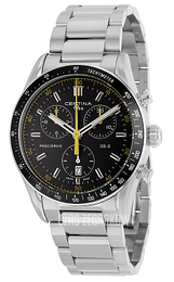 Certina DS 2 Czarny/Stal Ø41 mm C024.447.11.051.01