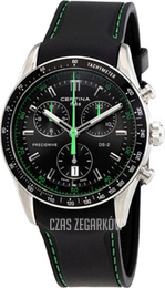 Certina DS 2 Czarny/Skóra Ø41 mm C024.447.17.051.02