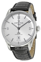 Certina Automatik DS Srebrny/Skóra Ø40 mm C026.407.16.037.00