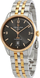 Certina Automatik DS Szary/Stal w odcieniu złota Ø40 mm C026.407.22.087.00