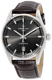 Certina DS 1 Szary/Skóra Ø40 mm C029.407.16.081.00