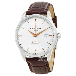 Certina DS 1 Srebrny/Skóra Ø40 mm C029.807.16.031.01