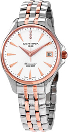 Certina Ds Action Srebrny/Stal w kolorze różowego złota Ø33.8 mm C032.051.22.036.00