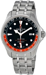 Certina Ds Action Czarny/Stal Ø43.1 mm C032.429.11.051.00