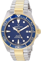 Certina DS Action Niebieski/Pozlacana Ø43 mm C032.607.22.041.00