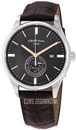 Certina Ds 8 Szary/Skóra Ø41 mm C033.457.16.081.00