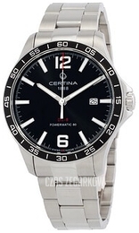 Certina DS 8 Czarny/Stal Ø40.5 mm C033.807.11.057.00