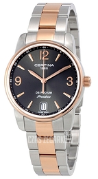 Certina DS Podium Szary/Stal w kolorze różowego złota Ø33 mm C034.210.22.087.00