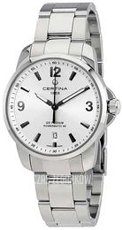 Certina DS Podium Srebrny/Stal Ø38 mm C034.407.11.037.00