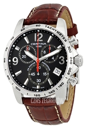 Certina DS Podium Czarny/Skóra Ø41 mm C034.417.16.057.00
