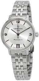 Certina Ds Caimano Srebrny/Stal Ø31 mm C035.207.11.037.00
