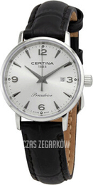 Certina Ds Caimano Srebrny/Skóra Ø28 mm C035.210.16.037.00