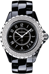 Chanel J12 Czarny/Czeramiczna Ø33 mm H0949