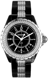 Chanel J12 Czarny/Czeramiczna Ø33 mm H1338