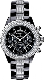 Chanel J12 Chronograph Czarny/Czeramiczna Ø41 mm H1706