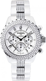 Chanel J12 Chronograph Biały/Czeramiczna Ø41 mm H1707