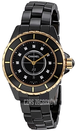 Chanel J12 Czarny/Czeramiczna Ø33 mm H2543