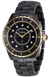 Chanel J12 Czarny/Czeramiczna Ø38 mm H2544