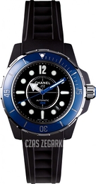 Chanel J12 Marine Czarny/Guma Ø42 mm H2559