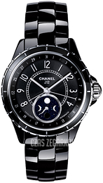 Chanel J12 Czarny/Czeramiczna Ø38 mm H3406