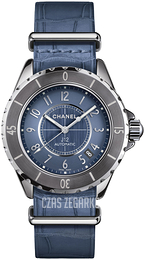 Chanel J12 Niebieski/Stal Ø38 mm H4338