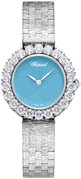 Chopard Diamond Hour Niebieski/18 karatowe białe złoto Ø30 mm 10A378-1004