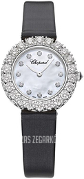 Chopard L Heure Du Diamant Biały/Satyna Ø26 mm 13A178-1106