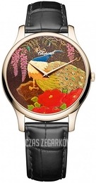 Chopard L.U.C Brązowy/Skóra Ø39.5 mm 161902-5049