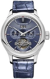 Chopard L.U.C Niebieski/Skóra Ø46 mm 161925-9003