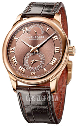 Chopard L.U.C Quattro Brązowy/Skóra Ø43 mm 161926-5003