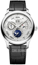 Chopard L.U.C Srebrny/Skóra Ø43 mm 161927-1001